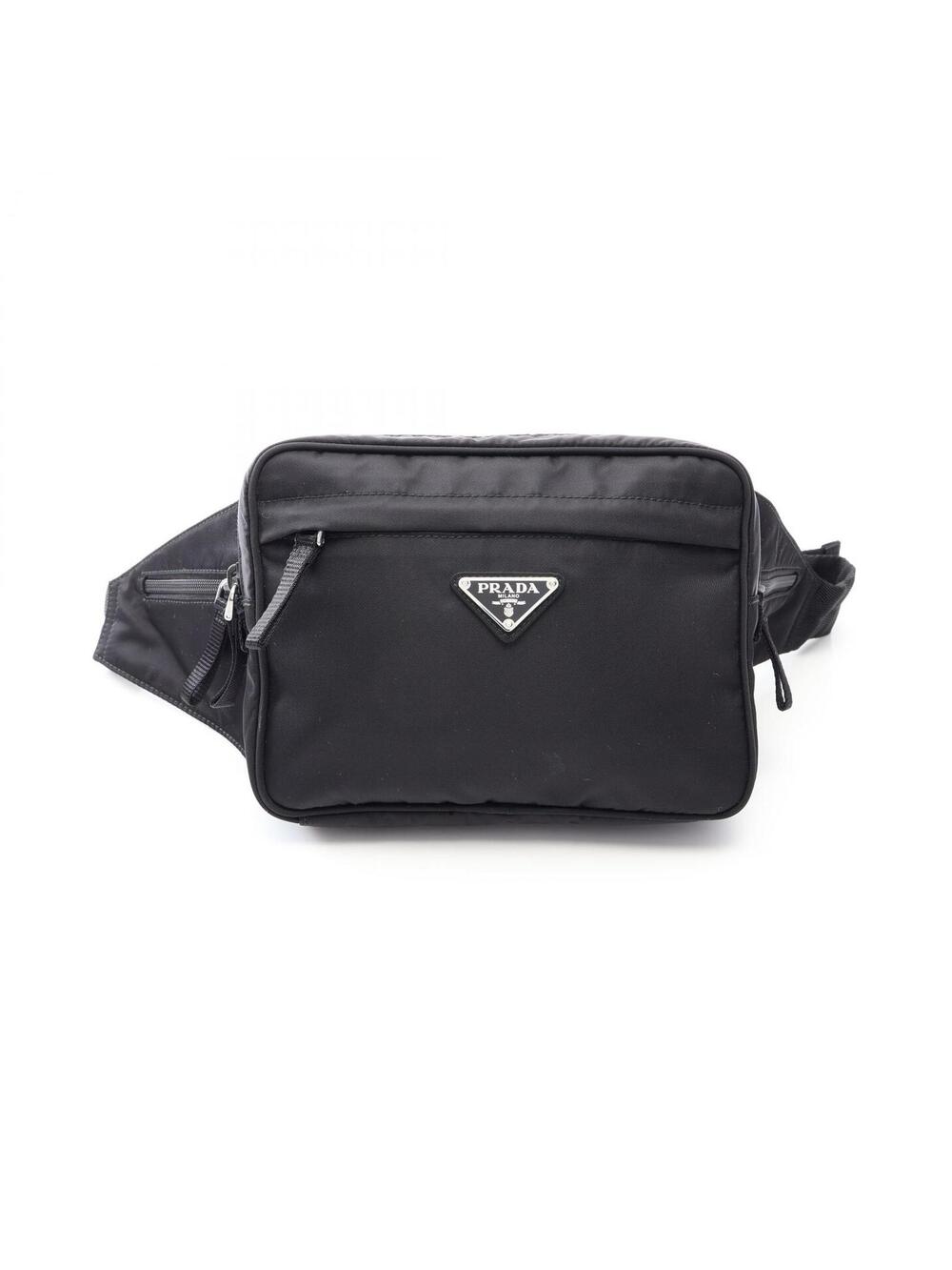 Prada Tessuto Montag Triangle Logo #291467P78B